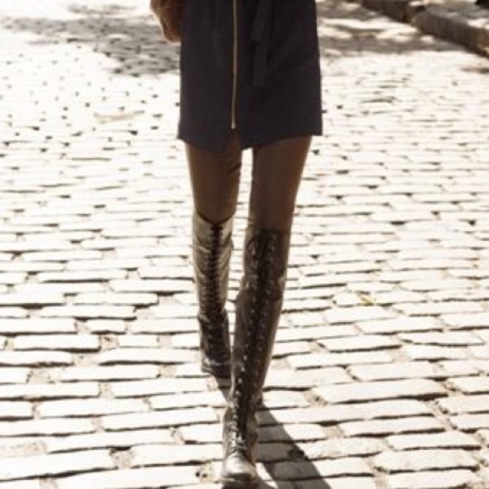 Via Spiga Over the knee Nathan Combat Boot!